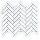 Chevron Long Carrara